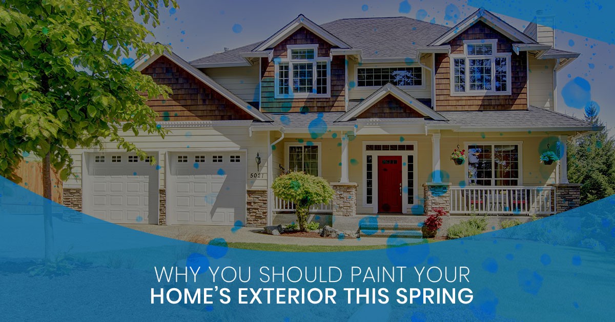 Painter New Jersey Why Paint Your Home’s Exterior This Spring?
