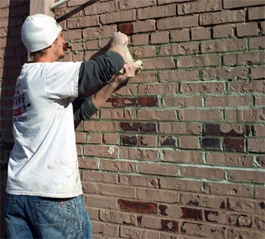 Brick painting
