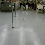 Concrete floor