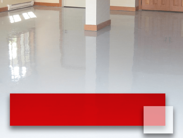 Poly floor coating