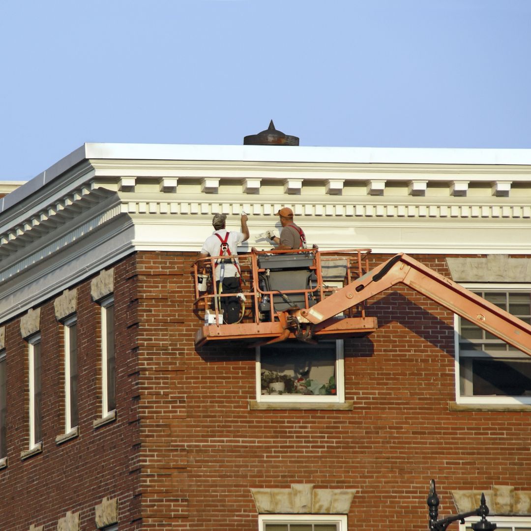 painting a commercial building multi-family housing