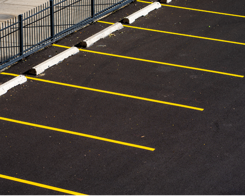 pavement marking parking lot striping line striping