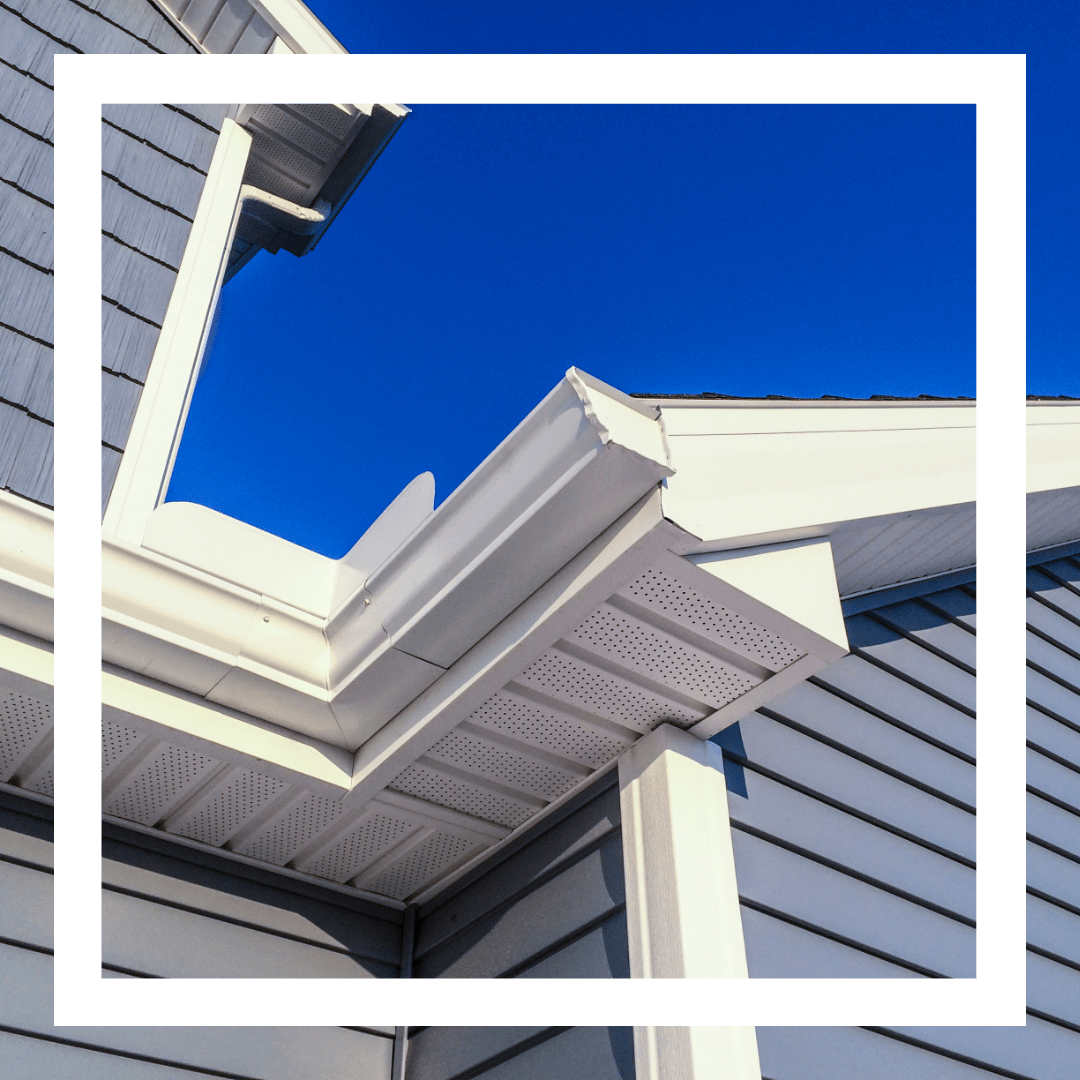 Blue Vinyl Siding White Vinyl Trim